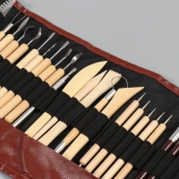 Инстументы для лепки и творчества, набор 30 предметов 8х8х21 см Инстументы для лепки и творчества, набор 30 предметов 8х8х21 см