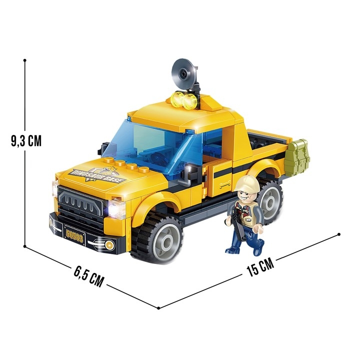 Конструктор &laquo;Дино. Раптор&raquo;, 256 деталей