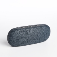 Футляр для очков на хлопушке, длина 16 см, цвет серый Футляр для очков на хлопушке, длина 16 см, цвет серый