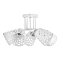 Люстра "Дана" 5х60Вт Е27 Белый 48х48х28см Люстра "Дана" 5х60Вт Е27 Белый 48х48х28см