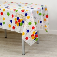 Скатерть &laquo;Воздушные шары&raquo;, 137х274 см.