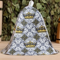 Шапка для бани "Царская" Шапка для бани "Царская"