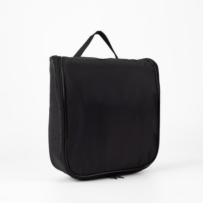 Косметичка-несессер на молнии, цвет чёрный Косметичка-несессер на молнии, цвет чёрный