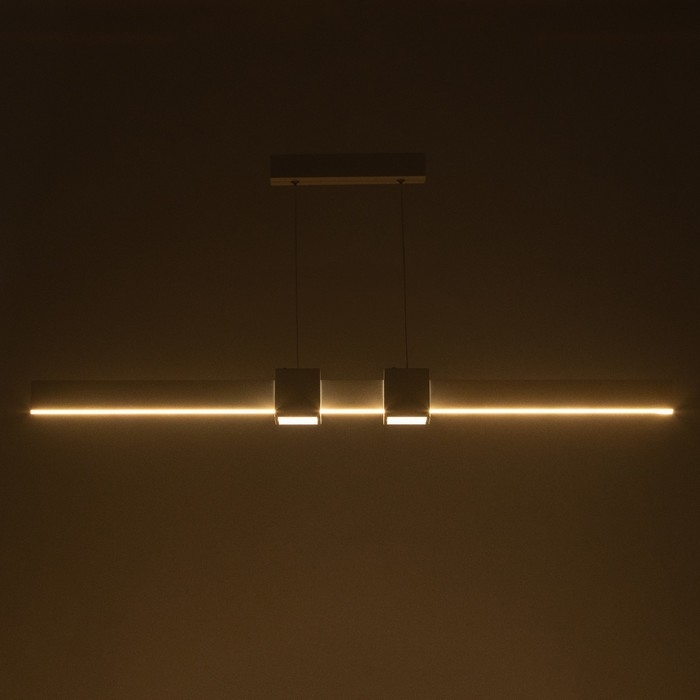 Светильник с ПДУ Светильник с ПДУ "Наоми" LED 18Вт 3000-6000К белый 100х100 см