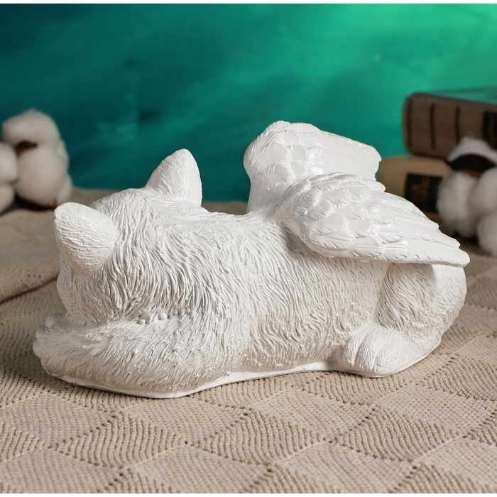 Копилка Копилка "Песик ангел" 21х12см, белый