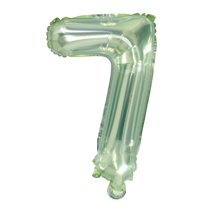 Шар фольгированный 16 Шар фольгированный 16" «Набор 0-9», цвета МИКС