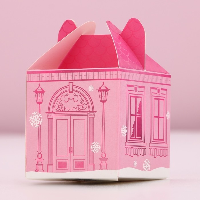 Бомбочка для ванны &laquo;Сияй этой зимой!&raquo;, 130 г, аромат клубничного пломбира, Новый Год