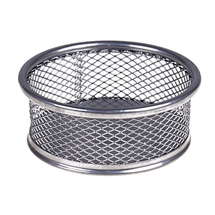 Стакан для канцелярских мелочей, серый, сетка Стакан для канцелярских мелочей, серый, сетка