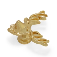 Ручка-кнопка CAPPIO PRO "Олень" 66 x 55 мм, цвет золото Ручка-кнопка CAPPIO PRO "Олень" 66 x 55 мм, цвет золото