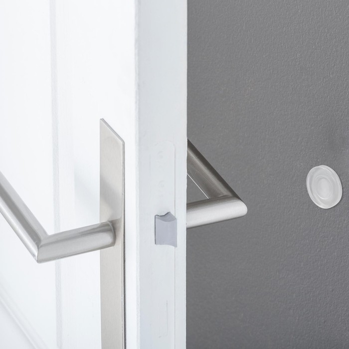 Держатель-стоппер универсальный для дома, 5&times;1 см, прозрачный