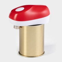 Нож консервный электрический Доляна &laquo;Чудо&raquo;, 12&times;7&times;6,5 см, цвет красный