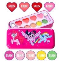 Набор детский теней и блесков для губ "Искорка", My Little Pony Набор детский теней и блесков для губ "Искорка", My Little Pony