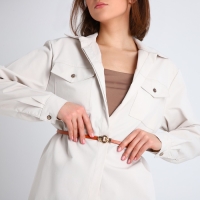 Ремень женский, ширина 1 см, пряжка металл, цвет рыжий Ремень женский, ширина 1 см, пряжка металл, цвет рыжий