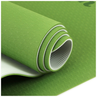 Коврик для йоги Sangh, 183×61×0,6 см, цвет зелёный Коврик для йоги Sangh, 183×61×0,6 см, цвет зелёный