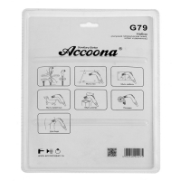 Набор для гигиенического душа (лейка, шланг и держатель) Accoona G79