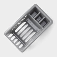 Сушилка для посуды, 32,5×19×11 см, цвет серый Сушилка для посуды, 32,5×19×11 см, цвет серый