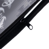 Папка для тетрадей А4, 325 х 230 х 55 мм, молния сверху, пластиковая, ПМ-А4-29 Calligrata "Кеды"