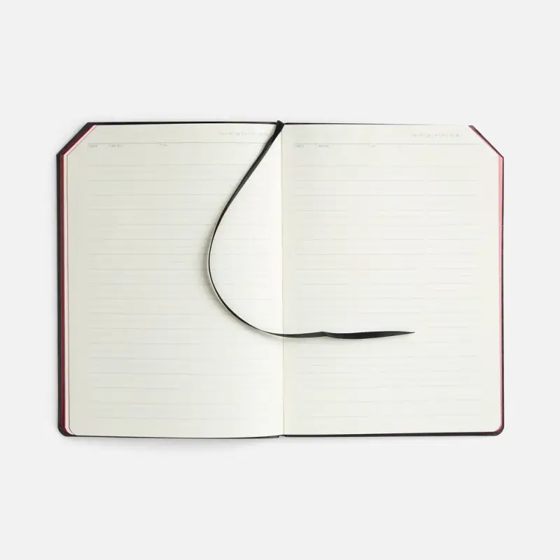 Ежедневник Espresso, недатированный, красный