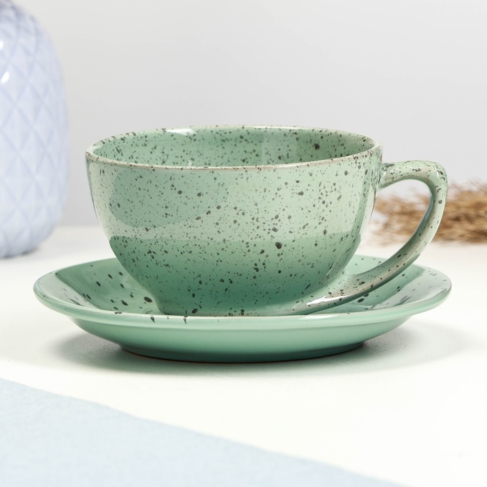 Чайная пара Чайная пара "Элегант" 0,25л / 11х6,5см + блюдце 15см, гармония