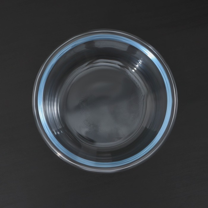 Контейнер для еды из жаропрочного стекла с бамбуковой крышкой BellaTenero &laquo;Эко&raquo;, 350 мл, 13&times;5,5см