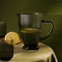 Кувшин для воды SL Home «Модерн», 1,2 л, 19,5×13×18,5 см, цвет графитовый Кувшин для воды SL Home «Модерн», 1,2 л, 19,5×13×18,5 см, цвет графитовый