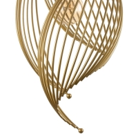 Светильник BayerLux "Шелла" E27 40Вт золото 22х100 см Светильник BayerLux "Шелла" E27 40Вт золото 22х100 см