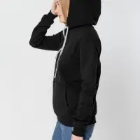 Толстовка с капюшоном Unit Kirenga Heavy черная, размер XS