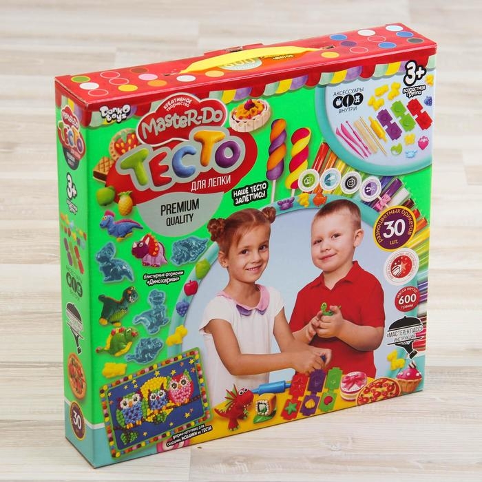 Набор креативного творчества &laquo;Тесто для лепки&raquo;, серия Master Do, 30 цветов