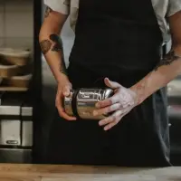 Термос для еды Jerrycan 470, вакуумный, стальной зеркальный Термос для еды Jerrycan 470, вакуумный, стальной зеркальный