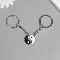 Брелок металл 2в1 "Инь-ян" Брелок металл 2в1 "Инь-ян"