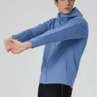 Куртка с капюшоном унисекс Begi, синяя, размер M