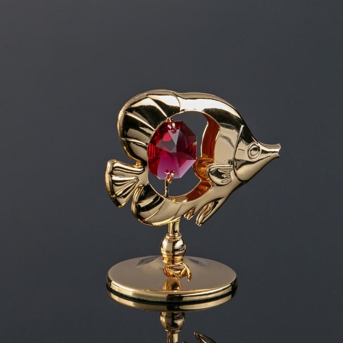 Сувенир &laquo;Тропическая рыбка", с кристаллами