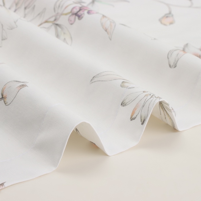 Набор наволочек SL Home Floral cover 50*70+3 см - 2 шт, сатин, 140 гр/м2, 100% хлопок Набор наволочек SL Home Floral cover 50*70+3 см - 2 шт, сатин, 140 гр/м2, 100% хлопок