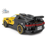 Конструктор Гонка &laquo;Флекс&raquo;, световые эффекты, 301 деталь