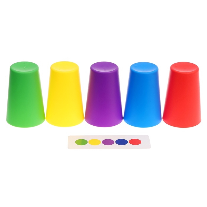 Развивающий набор &laquo;Ритмичные стаканчики&raquo;, 3+