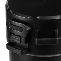 Термос для еды Jiayi в термочехле, черный