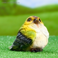 Садовая фигура "Чижик" 12х11х11см Садовая фигура "Чижик" 12х11х11см