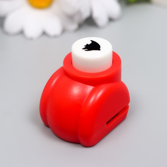 Дырокол фигурный "Рыбка" d=0,8 см МИКС 3х2,5х2,5 см 64071