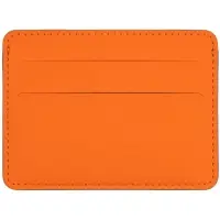 Чехол для карточек Shall Simple, оранжевый