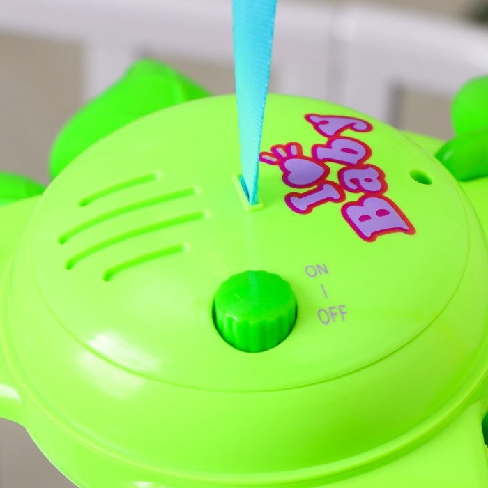 Мобиль музыкальный на кроватку &laquo;Музыкальные листья. Панды&raquo;, на батарейках, Крошка Я