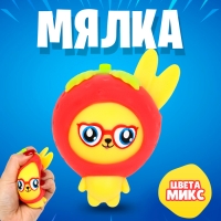 Мялка «Зайка» с пастой, цвета МИКС Мялка «Зайка» с пастой, цвета МИКС