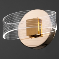 Бра 2507/1 LED 6Вт 4000К золото 7х15 см Бра 2507/1 LED 6Вт 4000К золото 7х15 см