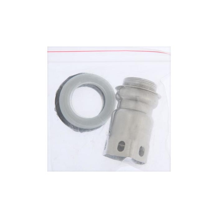 Смеситель для кухни Смеситель для кухни "ОЛИМП" ОС66723, однорычажный, высокий излив, нержавеющая сталь