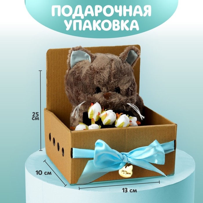 Мягкая игрушка &laquo;Джентльмен Marti&raquo;, котик, 25 см