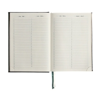 Ежедневник недатированный A5, 176 листов, deVENTE.Symbol, твёрдая обложка из искусственной кожи с поролоном, золотой срез, блок 70 г/м2, зелёный