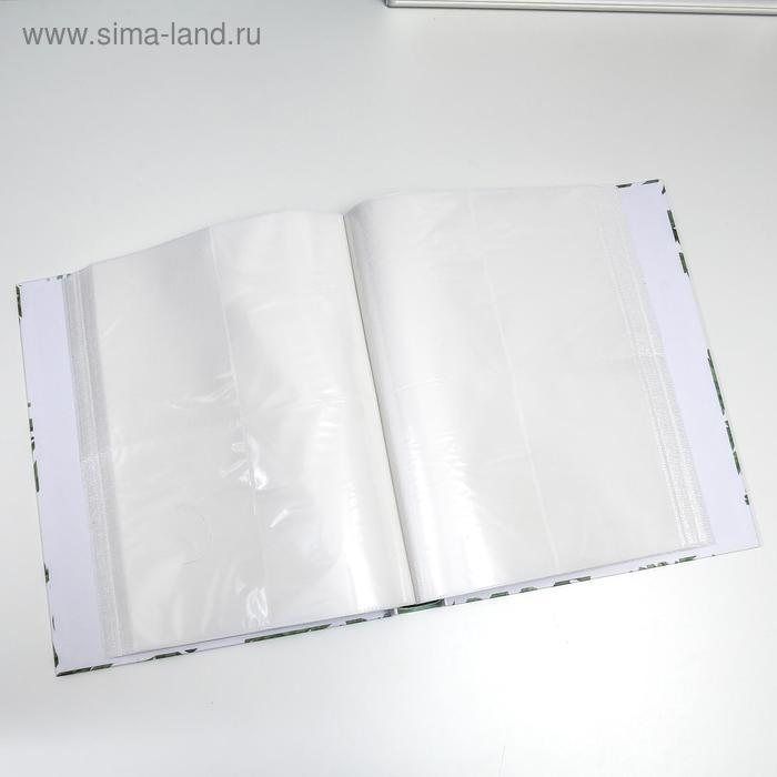 Фотоальбом на 400 фото 9х13 см "Пальмовые листья" в коробке 31x25,5x5,5 см