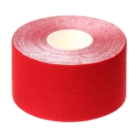 Кинезио - тейп, 3,8 см × 5 м, цвет красный Кинезио - тейп, 3,8 см × 5 м, цвет красный