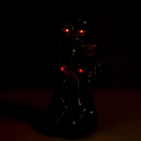 Музыкальный робот &laquo;Робби&raquo;, русское озвучивание, световые эффекты, цвет голубой