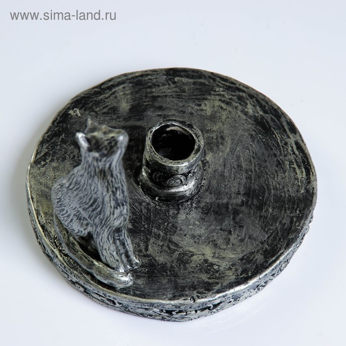 Подставка для бумажного полотенца Подставка для бумажного полотенца "Кошка с птичкой" 30х16х16см