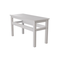 Банкетка,450х330х800,Белая/Массив берёзы Банкетка,450х330х800,Белая/Массив берёзы